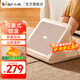 小熊（Bear）取暖器暖風(fēng)機(jī)電暖器家用電暖氣石墨烯取暖器暖腳板暖氣片電暖風(fēng)熱風(fēng)機(jī)DNQ-E01G1 【升級包裹熱敷款】包裹鎖溫+雙重取暖+雙倉熏香