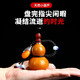 福光普照 酒葫蘆掛件文玩手捻盤(pán)完小葫蘆車(chē)掛裝酒帶塞子隨身便攜裝水壺 紅檀木塞5-7cmN1