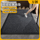 萬(wàn)創(chuàng  )豪宅高端入戶(hù)門(mén)地墊家用防滑門(mén)外腳墊免打理耐臟別墅進(jìn)門(mén)門(mén)口毯子 海浪灰色 120cm*80cm 1件數 【PVC強力防滑】