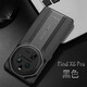 殼爵士 OPPO FindX6Pro手機(jī)殼FindX6保護(hù)套時(shí)尚鏡頭全包氣囊防摔TPU擬真皮紋超跑風(fēng)超薄輕奢男女款保護(hù)殼 OPPO FindX6Pro【黑色】