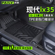 湃旅 PAILV北京現代ix35腳墊tpe全包圍沐颯汽車(chē)專(zhuān)車(chē)專(zhuān)用原廠(chǎng)雙層18-23款22 5D全包【簡(jiǎn)約單層tpe】腳墊 IX35【18-24款】包門(mén)檻