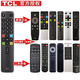 TCL原裝正品RC71S方框鍵萬(wàn)能通用RC71/AQ L48A71S L55H9600A L65H8800A-CUD智能電視藍(lán)牙語(yǔ)音遙控器 【正品】RC71系列（發(fā)新款RC801L）無(wú)語(yǔ)音