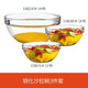 樂(lè )美雅透明可疊系列鋼化玻璃沙拉碗  色拉碗 玻璃 飯碗 湯碗 蔬菜瓜果碗 可疊沙拉碗17cm+20cm+23cm