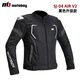 MOTO-BOY夏季騎行服摩托車(chē)防摔套裝男四季通用防護服 SJ-04 AIR V2 黑色/上衣 M