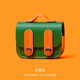 月幸增  皮質(zhì)一體式包包適用Apple蘋(píng)果AirPods4保護套airpods3三代蘋(píng)果耳機套AirPod無(wú)線(xiàn)藍牙爆款軟殼 【綠橙 紐扣手提包】 皮質(zhì)軟殼一體式 AirPods 4代