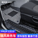 指南針 適用于瑞風(fēng)商務(wù)車腳墊m3 m3plus m4江淮瑞風(fēng)全包圍專用7座地墊 雙層全車+后備箱墊（黑米+黑灰絲圈）