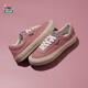 VISION STREET WEAR官方  FLAT TOP櫻花粉低幫經(jīng)典翻毛皮帆布鞋男女街頭滑板鞋 櫻花粉 39