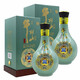 牛欄山（niulanshan） 北京二鍋頭 白酒禮盒 鴻運(yùn)清雅十八 52度濃香型高度酒 500ml* 2瓶【北京順義產(chǎn)】