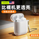 CangHua 適用airpods2保護套1/2代 AirPods二代一代保護套蘋(píng)果耳機保護套透明防摔減震耳機殼【配掛繩】