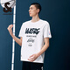 杰克·瓊斯（JACK&JONES）NBA聯(lián)名湖人隊(duì)男士簡(jiǎn)約時(shí)尚運(yùn)動(dòng)印花T恤短袖半袖男裝224101056 A06本白色 常規(guī) A06本白色 170/92A/S
