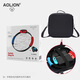 aolion澳加獅國產(chǎn)switch健身環(huán)大冒險單環(huán)ns原裝游戲運動(dòng)配件任天堂兒童 白盒+黑包·配雙灰握把