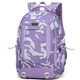 Edison愛(ài)迪生高中生書(shū)包護脊減負大容量多隔層中學(xué)生雙肩包成人旅行背包 迷彩紫【五層拉鏈袋+護脊+隱藏暗袋】 45L高中款【身高≥165cm推薦】