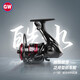 光威（GW）皓水紡車(chē)輪路亞漁輪搖臂紡車(chē)輪遠投海釣輪6+1軸魚(yú)線(xiàn)輪漁輪漁具 2000型皓水紡車(chē)輪