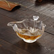 久堂 手工天然琉璃公道杯 功夫茶具配件分茶器創(chuàng)意倒茶杯茶海 琉璃蓮蓬公杯