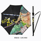 達海賊王索隆刀傘三刀男士長(cháng)柄雨傘創(chuàng  )意自動(dòng)武士個(gè)性防曬動(dòng)漫遮陽(yáng)傘 索隆 雙層(長(cháng)柄刀柄傘)