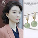 禾匠和田玉耳環(huán)女2025年新款耳釘百搭輕奢耳墜氣質(zhì)耳飾送媽媽節(jié)日禮物 925銀金色和田玉耳環(huán)【配證書】