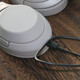 原焋 sony藍(lán)牙無(wú)線耳機(jī)充電線索尼wf-1000xm3 wh-1000xm4/XM5 WF-C500 WI-C600N/C200充電器韶音t910 type-C數(shù)據(jù)線+5V1A充電頭（黑色40cm）