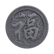 質(zhì)苑福字磚雕圓形仿古中式庭院影壁墻照壁背景迎門(mén)墻徽派浮雕墻面裝飾 吉祥福1000mm