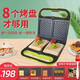 蔡大廚（CAIDACHU） 三明治機早餐輕食機家用電餅鐺小型帕尼三文治華夫餅機多功能加熱鍋吐司壓烤箱 寶綠機身+三明治+華夫餅+甜甜圈+雞蛋仔