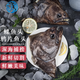 七冰東鰈魚頭 深海碟魚頭鴉片魚頭新鮮分割超大號魚尾燒烤海鮮水產(chǎn)年貨 鰈魚頭450-600g/只（3只）