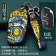 捷順行適用于名爵mg6鑰匙套殼zs扣mg5銳騰mg2019款gs銳行g(shù)t包國潮汽車(chē) 日進(jìn)斗金-D款