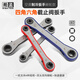 希孟雙向棘輪扳手四角六角空調(diào)閥門快速冷庫扳手維修扳手一把四規(guī)格 小號包邊【3/16-1/4-5/16-3/8】