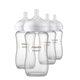 philips AVENT 飛利浦新安怡嬰兒寬口徑玻璃奶瓶防脹氣240ml4只裝 8