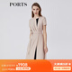 PORTS寶姿春夏新品女裝短袖長連衣裙LM8D258NWB011 貝殼色 XL (10)