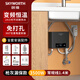 創(chuàng  )維即熱式小廚寶家用小型恒溫速熱式電熱水器廚房衛生間快速過(guò)自來(lái)水直熱式臺下熱水寶免儲水 3500W 灰色廚寶+漏保插頭