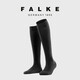 FALKE德國鷹客進(jìn)口 Softmerino 羊毛保暖商務(wù)及膝長(cháng)筒女襪禮物47438 3009- 黑色- 1雙 均碼 37-38
