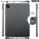 Pinkson 蘋果iPad mini7/6保護套Pro平板電腦2024新款迷你凱夫拉芳綸碳纖維平板套輕薄散熱新款8.3英寸 【細紋600D】包裹左右邊框 【iPad Mini7】2024款