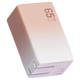 MOSER魔氏冰淇淋氮化鎵快充電頭65W接2C 1A充電器電源適配器支持華為蘋快充阻燃90度可折疊過充保護(hù) 粉色