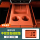 酷車車理想L6L7L8L9mage中控無線充墊硅膠儲物墊車內用品必備改裝飾配件 理想L6L7L8L9【中控硅膠墊】橙色