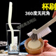清洗小龍蝦刷子鮑魚清潔刷杯刷豆?jié){機刷破壁機刷水果機清潔縫隙清潔刷萬能馬桶廚房衛(wèi)生間窗戶鍵盤 2支