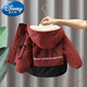 迪士尼（Disney）男童棉服冬季2025新品酷帥男孩加絨加厚外套兒童百搭洋氣保 紅色 130 (建議身高125厘米左右)