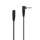 Earmax 適用于森海塞爾IE800 IE800S 耳機(jī)線 延長線 音頻線 ie800配件 IE800S 黑色