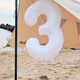 Smile Party61兒童節(jié)生日擺拍大號(hào)白色數(shù)字氣球 畢業(yè)生日周年年會(huì)裝飾氣球 42寸數(shù)字氣球白色3（1個(gè)）