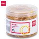 得力（deli）  橡皮筋 橡膠圈 乳膠圈 財(cái)務(wù)牛皮筋 辦公用品 頭飾收納 3215(100g筒裝)