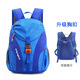 黛亓雅兒童背包戶(hù)外出游輕便男女童旅行雙肩包春游小學(xué)生補習書(shū)包登山包 藍色15L(建議身高120-145cm)
