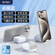 WIWU支架耳機(jī)殼適用于airpods pro二代蘋果耳機(jī)保護(hù)套airpods4代耳機(jī)1/2保護(hù)殼 藍(lán)色磁吸款【支架+磁吸+彈蓋+防塵+防摔】 蘋果 AirPods 1/2代