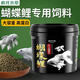 瘋狂水草蝴蝶錦鯉專用飼料1KG1.5mm上浮小顆粒蝴蝶錦鯉魚飼料通用觀賞魚食