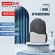 聯(lián)想聯(lián)想雙肩包B1801S簡(jiǎn)約電腦背包戶(hù)外旅行大容量筆記本背包男士女生雙肩包書(shū)包 黑灰色