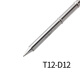 bakon白光T12烙鐵頭烙鐵咀刀頭尖頭烙鐵嘴烙鐵芯 T12-D12