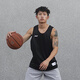 NICEID NICE夏季籃球訓(xùn)練服吸汗透氣坎肩無袖寬松運(yùn)動(dòng)速干背心 黑色 L