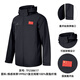 匹克梭織風(fēng)衣愛(ài)國(guó)服男女2024新款棉感可拆卸連帽保暖外套舒適百搭?yuàn)A克 【男款】黑色-TF238617 XL