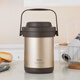 膳魔師（THERMOS） 燜燒鍋保溫湯鍋真空不銹鋼免火燉鍋TCRA-1800提鍋1800ml 1800ml金色