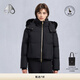 Moose Knuckles[折扣] JACKET GOLD女士保暖鵝絨小剪刀羽絨服外套 黑色/黑色羊毛領(lǐng) M