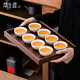 常生源 茶杯陶瓷功夫茶具泡茶杯子辦公室簡(jiǎn)約水杯整套 云朵白瓷杯8只