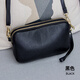 tushky手拿包女2026新款韓版個(gè)性潮真皮單肩小挎包女時(shí)尚裝手機的小包包 黑色