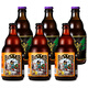 雷德斯堡18度精釀啤酒330ml*6瓶/12瓶/20瓶裝高度數烈性原漿鮮生啤 18度20度混裝 330mL 6瓶 組合裝